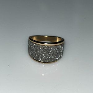 Gold Sparkle Ring